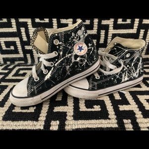 Converse splatter paint sneakers